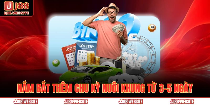 Nắm bắt thêm chu kỳ nuôi khung từ 3-5 ngày